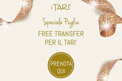 Speciale Transfer Puglia Tar per Pronto Natale