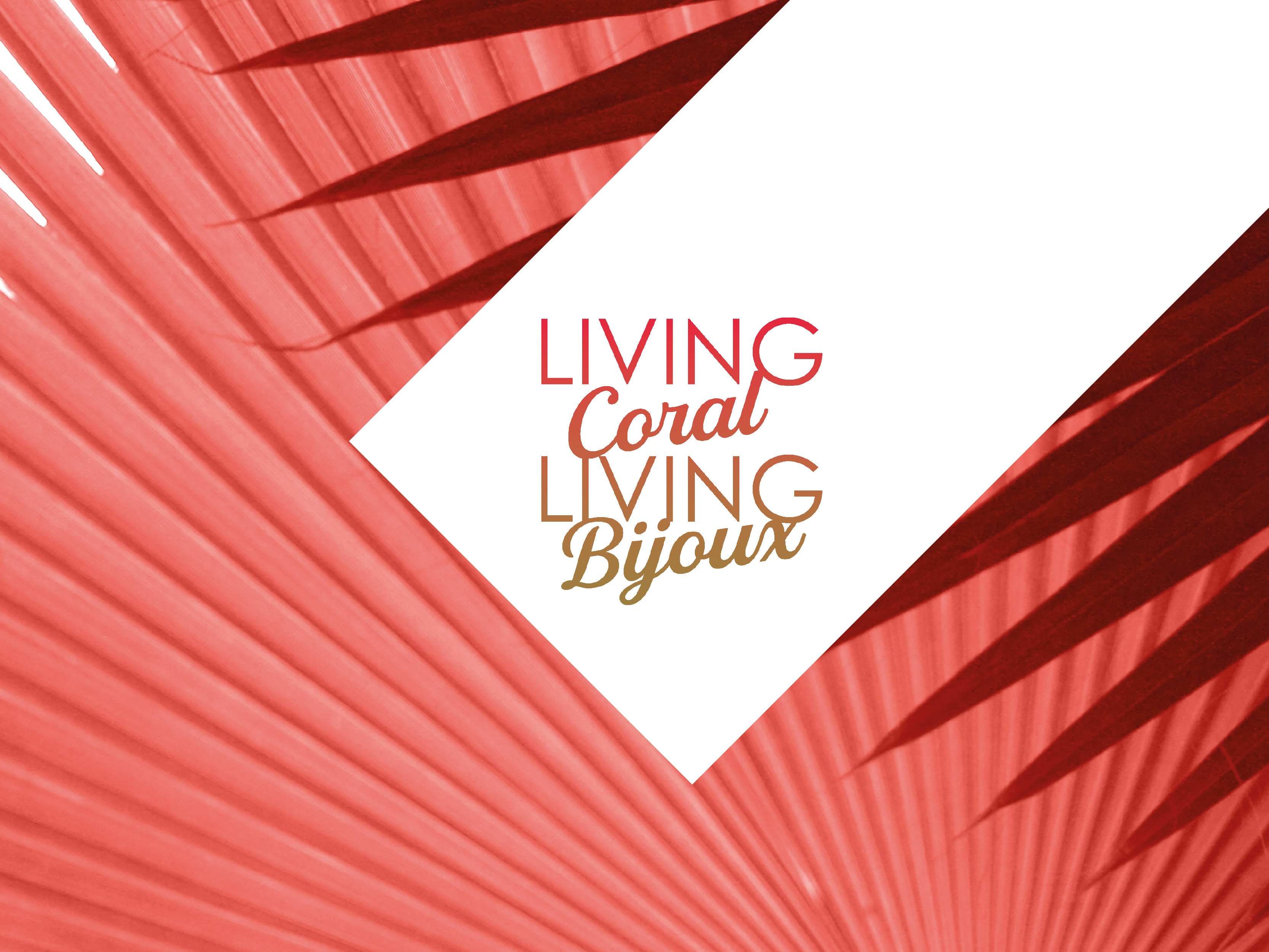 Living Coral, living bijoux