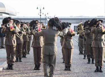 La Fanfara dei Bersaglieri per cominciare in grande la giornata